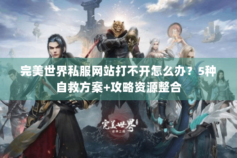 完美世界私服网站打不开怎么办？5种自救方案+攻略资源整合