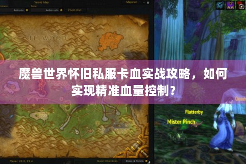 魔兽世界怀旧私服卡血实战攻略，如何实现精准血量控制？