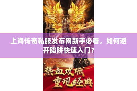 上海传奇私服发布网新手必看，如何避开陷阱快速入门？