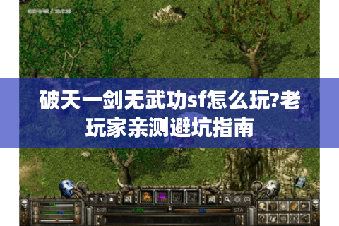 破天一剑无武功sf怎么玩?老玩家亲测避坑指南