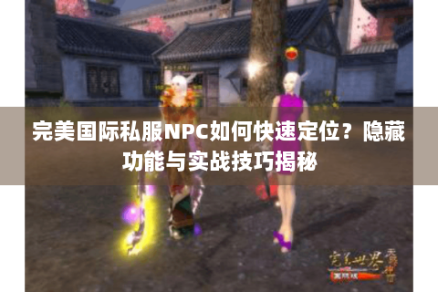 完美国际私服NPC如何快速定位？隐藏功能与实战技巧揭秘