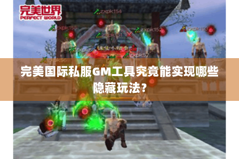 完美国际私服GM工具究竟能实现哪些隐藏玩法？