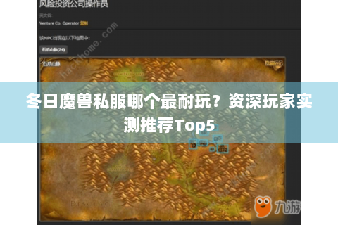 冬日魔兽私服哪个最耐玩？资深玩家实测推荐Top5