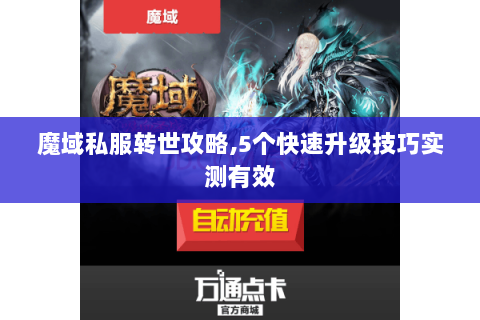 魔域私服转世攻略,5个快速升级技巧实测有效