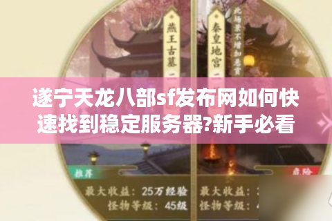 遂宁天龙八部sf发布网如何快速找到稳定服务器?新手必看攻略