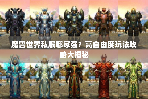 魔兽世界私服哪家强？高自由度玩法攻略大揭秘