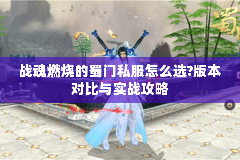 战魂燃烧的蜀门私服怎么选?版本对比与实战攻略