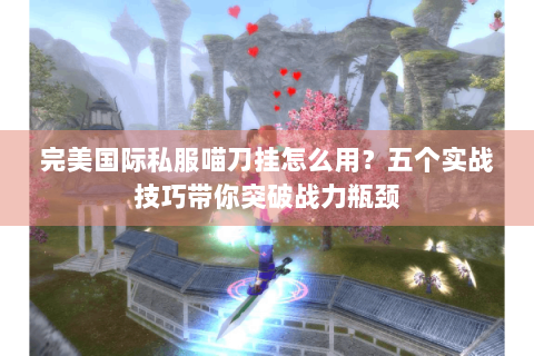 完美国际私服喵刀挂怎么用？五个实战技巧带你突破战力瓶颈