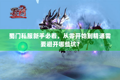 蜀门私服新手必看，从零开始到精通需要避开哪些坑？