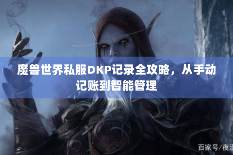 魔兽世界私服DKP记录全攻略，从手动记账到智能管理