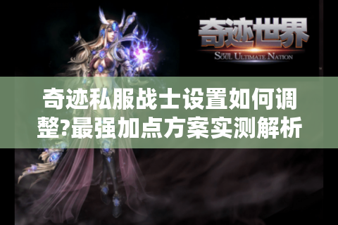 奇迹私服战士设置如何调整?最强加点方案实测解析