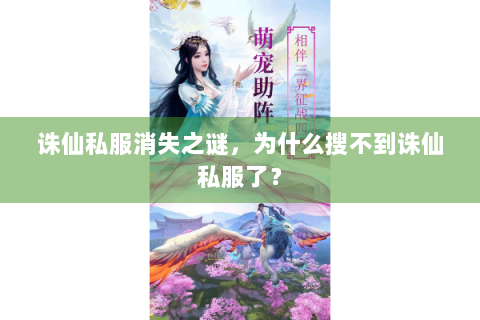诛仙私服消失之谜，为什么搜不到诛仙私服了？