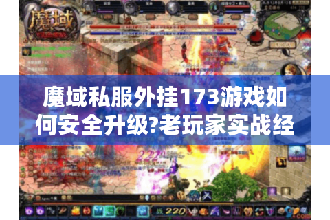 魔域私服外挂173游戏如何安全升级?老玩家实战经验分享