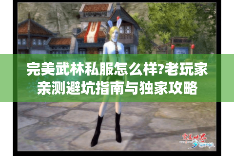 完美武林私服怎么样?老玩家亲测避坑指南与独家攻略