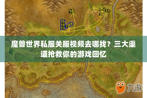 魔兽世界私服关服视频去哪找？三大渠道抢救你的游戏回忆