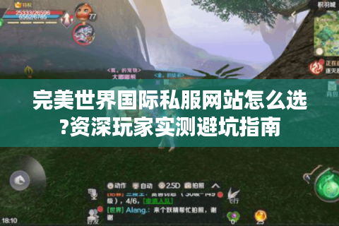 完美世界国际私服网站怎么选?资深玩家实测避坑指南