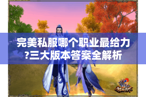 完美私服哪个职业最给力?三大版本答案全解析