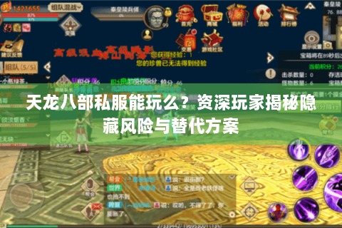 天龙八部私服能玩么？资深玩家揭秘隐藏风险与替代方案