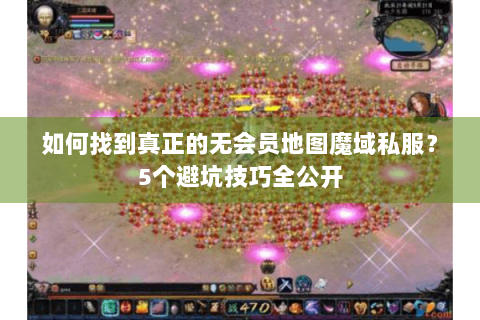 如何找到真正的无会员地图魔域私服？5个避坑技巧全公开