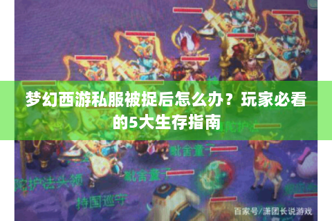 梦幻西游私服被捉后怎么办？玩家必看的5大生存指南