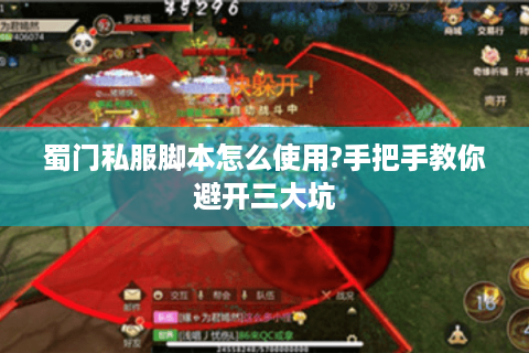 蜀门私服脚本怎么使用?手把手教你避开三大坑