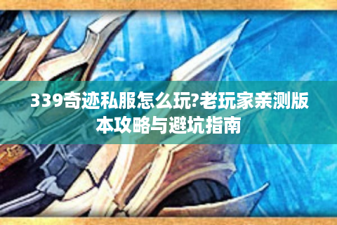 339奇迹私服怎么玩?老玩家亲测版本攻略与避坑指南