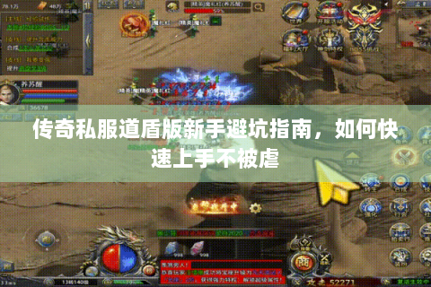 传奇私服道盾版新手避坑指南，如何快速上手不被虐