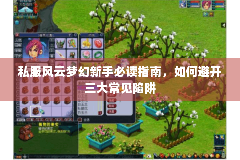 私服风云梦幻新手必读指南，如何避开三大常见陷阱
