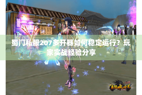 蜀门私服207多开器如何稳定运行？玩家实战经验分享