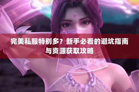 完美私服特别多？新手必看的避坑指南与资源获取攻略