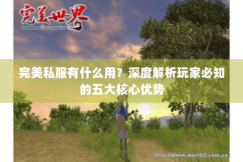 完美私服有什么用？深度解析玩家必知的五大核心优势