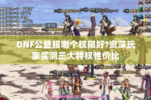 DNF公益服哪个权限好?资深玩家实测三大特权性价比