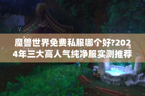 魔兽世界免费私服哪个好?2024年三大高人气纯净服实测推荐