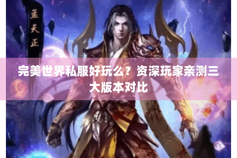 完美世界私服好玩么？资深玩家亲测三大版本对比