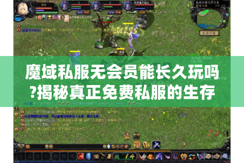 魔域私服无会员能长久玩吗?揭秘真正免费私服的生存法则