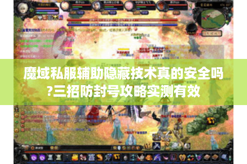 魔域私服辅助隐藏技术真的安全吗?三招防封号攻略实测有效