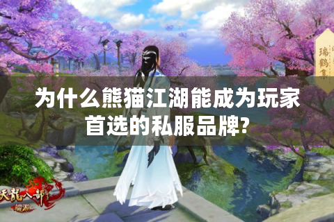 为什么熊猫江湖能成为玩家首选的私服品牌?