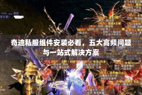 奇迹私服组件安装必看，五大高频问题与一站式解决方案