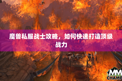 魔兽私服战士攻略，如何快速打造顶级战力
