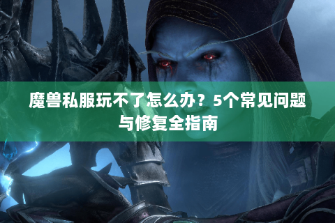 魔兽私服玩不了怎么办？5个常见问题与修复全指南