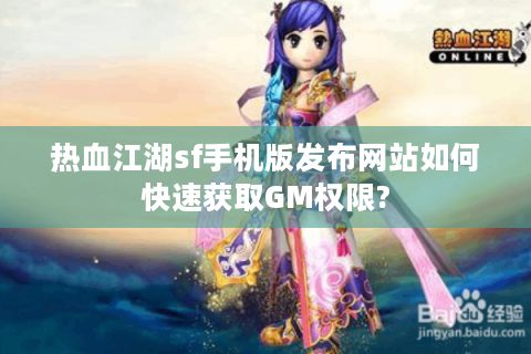 热血江湖sf手机版发布网站如何快速获取GM权限?