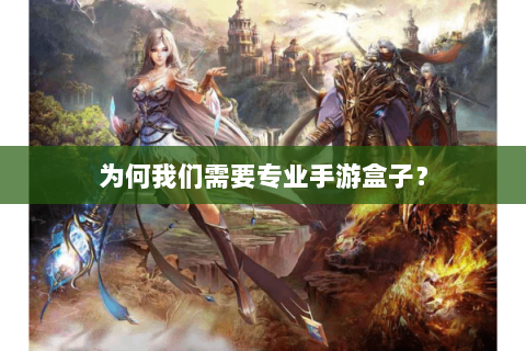 为何我们需要专业手游盒子？