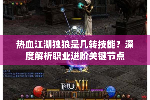 热血江湖独狼是几转技能？深度解析职业进阶关键节点