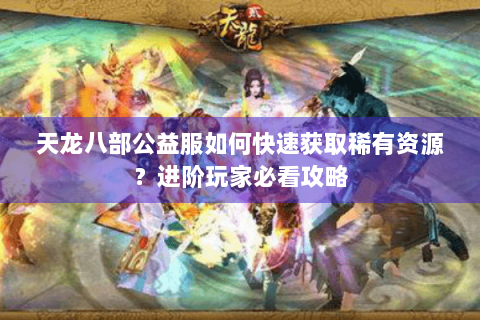 天龙八部公益服如何快速获取稀有资源？进阶玩家必看攻略