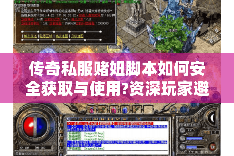 传奇私服赌妞脚本如何安全获取与使用?资深玩家避坑指南