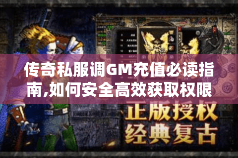 传奇私服调GM充值必读指南,如何安全高效获取权限?