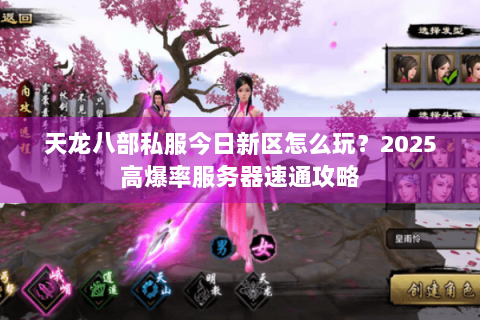 天龙八部私服今日新区怎么玩？2025高爆率服务器速通攻略