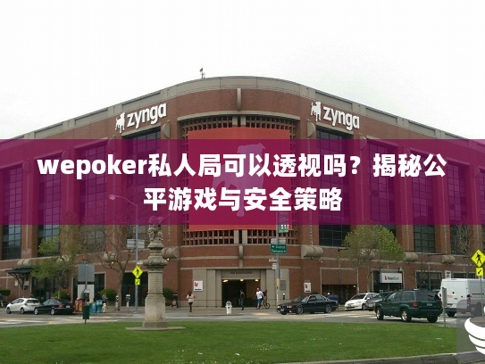 wepoker私人局可以透视吗？揭秘公平游戏与安全策略