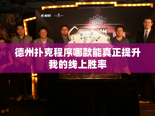 德州扑克程序哪款能真正提升我的线上胜率