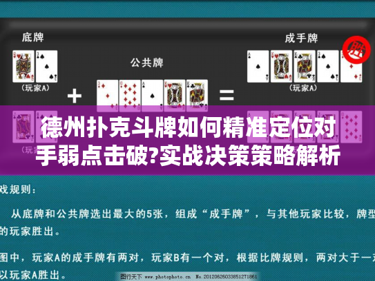 德州扑克斗牌如何精准定位对手弱点击破?实战决策策略解析